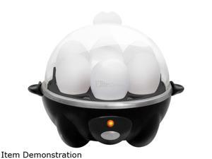 Elite Cuisine EGC-007B Egg Cooker with 7 Egg Capacity, Black Elite Cuisine EGC-007B Egg Cooker with 7 Egg Capacity, Black