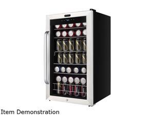 FWC-341TS Whynter 34 Bottle Freestanding Stainless Steel Wine Refrigerator 