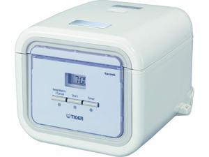 Tiger JAJ-A55U-WS Microcomputer Controlled Rice Cooker / Warmer, White Tiger JAJ-A55U-WS Microcomputer Controlled Rice Cooker / Warmer, White