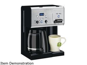 Cuisinart CHW-12C Black Coffee PLUS 12-Cup Programmable Coffeemaker and Hot Water System