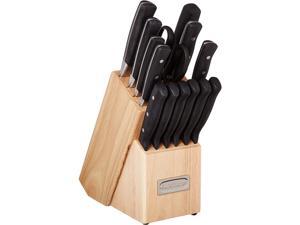 Cuisinart C77SS-15P 15-Piece Graphix Collection Cutlery Knife Block Set,  Stainless Steel 