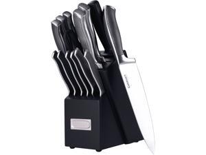 Cuisinart C77SS-15P 15-Piece Graphix Collection Cutlery Knife Block Set, Stainless Steel Cuisinart C77SS-15P 15-Piece Graphix Collection Cutlery Knife Block Set, Stainless Steel