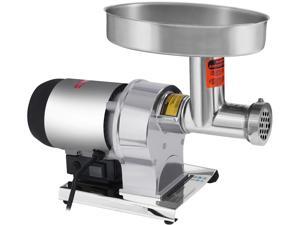 WestonSupply 09-0801-W Silver Butcher Series #8 Meat Grinder - .5 HP WestonSupply 09-0801-W Silver Butcher Series #8 Meat Grinder - .5 HP