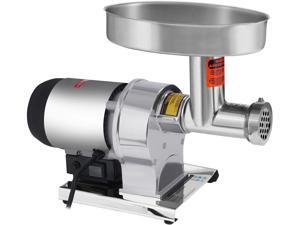 WestonSupply 09-1201-W Silver Butcher Series #12 Meat Grinder - .75 HP WestonSupply 09-1201-W Silver Butcher Series #12 Meat Grinder - .75 HP