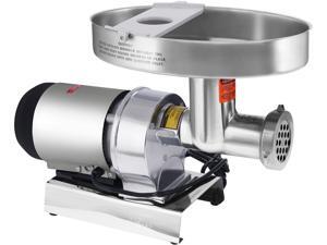 WestonSupply 09-2201-W Silver Butcher Series #22 Meat Grinder - 1 HP WestonSupply 09-2201-W Silver Butcher Series #22 Meat Grinder - 1 HP