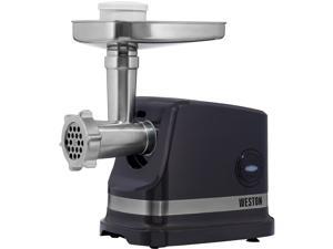 WestonSupply 33-1101-W Black #5 Electric Meat Grinder & Sausage Stuffer (500 watt) WestonSupply 33-1101-W Black #5 Electric Meat Grinder & Sausage Stuffer (500 watt)