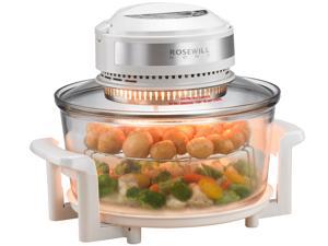 Rosewill RHCO-16001 18Qt Infrared Halogen Stainless Steel Convection Oven, White