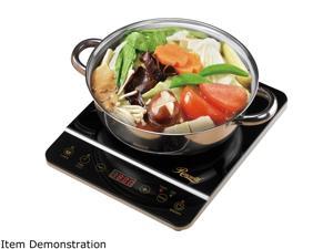 Rosewill Induction Cooker 1800-Watt, Induction Cooktop, Electric Burner with Stainless Steel Pot 10" 3.5 QT 18-8, RHAI-16001 Rosewill Induction Cooker 1800-Watt, Induction Cooktop, Electric Burner with Stainless Steel Pot 10" 3.5 QT 18-8, RHAI-16001