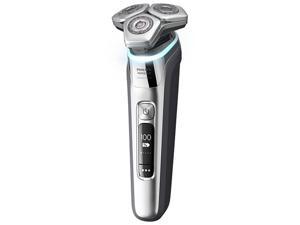 Philips Norelco S9985/84 9500 Rechargeable Wet & Dry Electric Shaver with Quick Clean, Travel Case, Pop up Trimmer