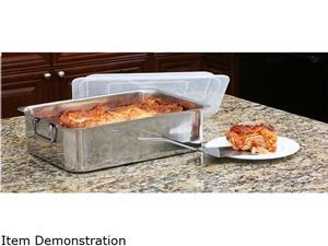 Cookpro 531 4-Piece Roaster/Lasagna Pan Stainless Steel