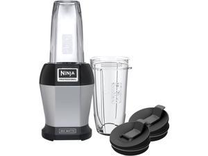 Ninja BL450C, Nutri Pro Personal Blender for Juices, Shakes & Smoothies, 18 and 24 Oz cups, Black/Silver, 900W