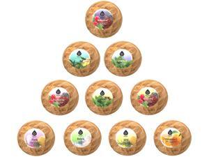 Pursonic Bath Bomb Gift Set 10-Pack Made with Natural Pursonic Bath Bomb Gift Set 10-Pack Made with Natural
