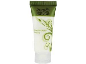 Pure & Natural Hand & Body Lotion, 0.75 oz, 288/Carton Pure & Natural Hand & Body Lotion, 0.75 oz, 288/Carton