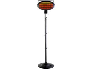 Optimus PHP-1500DIR Garage Outdoor Floor Standing Infrared Heater With Remote Control