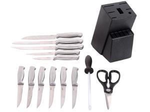 Oster 70561.14 Baldwyn 14-Piece Cutlery Set, Brushed Satin Oster 70561.14 Baldwyn 14-Piece Cutlery Set, Brushed Satin