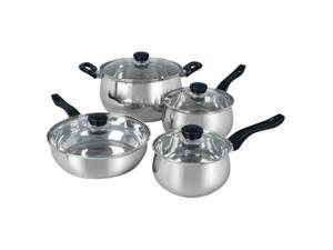 Gibson 4 Piece Rametto Stainless Steel Cookware Set