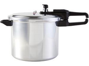 Continental Electric CE-PR121 9 Quart Aluminum Pressure Cooker with Safety Lid Continental Electric CE-PR121 9 Quart Aluminum Pressure Cooker with Safety Lid