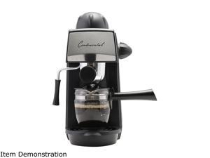 Continental Electric CP-CE009 Espresso Maker 4-Bar, 1 to 4-Cup Black Continental Electric CP-CE009 Espresso Maker 4-Bar, 1 to 4-Cup Black