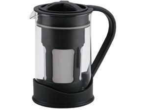 BONJOUR 47112 Black 50.7 oz. Cold Brew Coffee Maker, Black