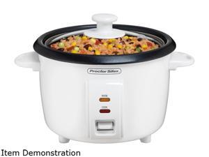 Proctor Silex 37534NR White 8 Cups Rice Cooker