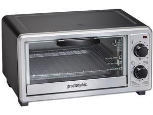Proctor Silex 31260 Black 4 Slice Toaster Oven