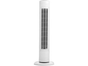 Holmes HTF3110AWM 5.9"W x 31"H Oscillating Tower Fan with Three-Speed, White