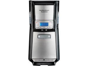 Hamilton Beach 48465 Black/Steel BrewStation Summit Ultra 12 Cup Coffeemaker