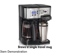 Hamilton Beach FlexBrew K Cup 1 12 Coffeemaker Hamilton Beach FlexBrew K Cup 1 12 Coffeemaker
