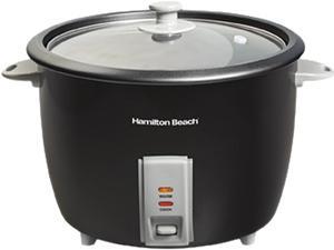 Hamilton Beach 37550 Black 30 Cups Capacity (Cooked) Rice Cooker