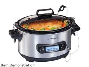 Hamilton Beach 33867 6 Qt. Advanced Temp Tracker Slow Cooker Hamilton Beach 33867 6 Qt. Advanced Temp Tracker Slow Cooker