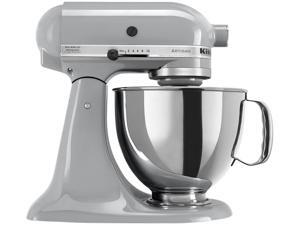 KitchenAid KSM150PSMC Artisan Stand Mixer with Pouring Shield, 5 Quarts, Metallic Chrome KitchenAid KSM150PSMC Artisan Stand Mixer with Pouring Shield, 5 Quarts, Metallic Chrome