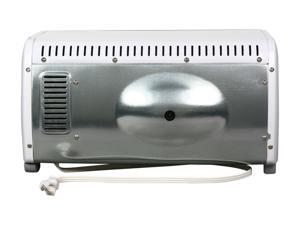 Horno Eléctrico Black & Decker 4 Rebanadas Blanco Mod. TRO490W | Bodega