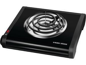 Black & Decker Single Burner Portable Buffet Range SB1001B Black Black & Decker Single Burner Portable Buffet Range SB1001B Black