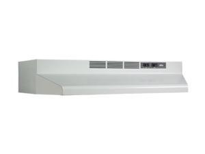 BROAN 24" Ducted Range Hood 402401 White BROAN 24" Ducted Range Hood 402401 White