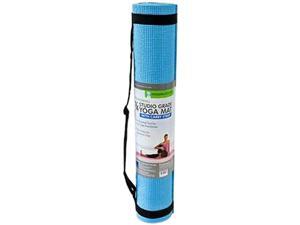 Trimax Sports 1/4" Yoga Mat W Crry STRP Teal Trimax Sports 1/4" Yoga Mat W Crry STRP Teal