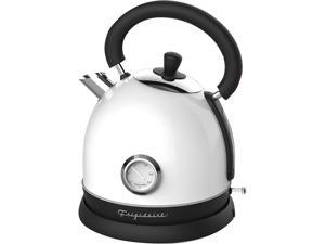 Frigidaire - Retro Electric Kettle with Temperature Gauge 1.8L Capacity Stainless Steel