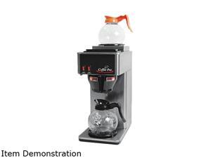 Coffee Pro CFPCP2B Coffee Makers, 14.5" Length, 14.5" Width, 8.5" Height, 17.5 lbs. Coffee Pro CFPCP2B Coffee Makers, 14.5" Length, 14.5" Width, 8.5" Height, 17.5 lbs.