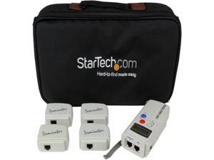 StarTech.com LANTESTPRO Professional RJ45 Network Cable Tester with 4 Remote Loopback Plugs StarTech.com LANTESTPRO Professional RJ45 Network Cable Tester with 4 Remote Loopback Plugs