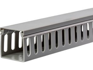 StarTech.com 2x2-Inch Open Slot Wiring Cable Raceway Duct with Cover (AD2X2)