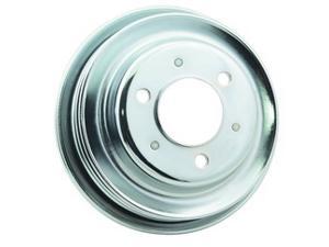 Mr. Gasket Chrome Plated Steel Crankshaft Pulley Mr. Gasket Chrome Plated Steel Crankshaft Pulley
