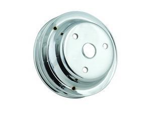 Mr Gasket Chrome Plated Steel Crankshaft Pulley Mr Gasket Chrome Plated Steel Crankshaft Pulley