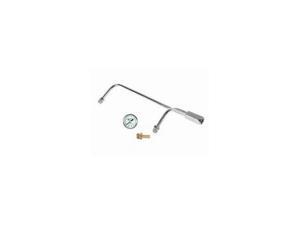 Mr. Gasket Chrome Plated Fuel Lines With Fuel Pressure Gauge Mr. Gasket Chrome Plated Fuel Lines With Fuel Pressure Gauge