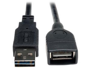 Tripp Lite Universal Reversible USB 2.0 A-Male to A-Female Extension Cable - 6ft