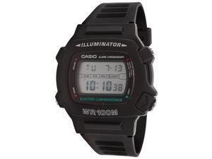 Men's Casio Digital Black Silicone 36 mm Watch W740-1V Men's Casio Digital Black Silicone 36 mm Watch W740-1V