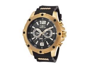 Men's I-Force Multi-Function Black Polyurethane and Dial 18K GP SS Case Men's I-Force Multi-Function Black Polyurethane and Dial 18K GP SS Case