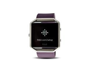 Fitbit Blaze Smart Fitness Watch Large  Plum