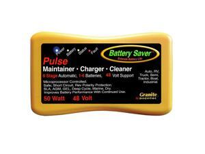 Battery Saver Battery Charger, Maintainer & Cleaner - (48 Volt) 50 Watt 2365-48 Battery Saver Battery Charger, Maintainer & Cleaner - (48 Volt) 50 Watt 2365-48
