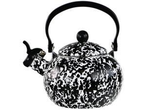 Reston Lloyd 36810 Whistling Harvest Teakettle, Black Marble Reston Lloyd 36810 Whistling Harvest Teakettle, Black Marble