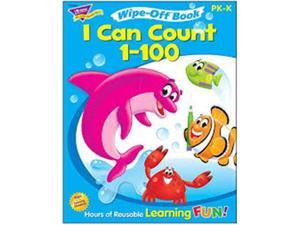 Trend Enterprises T-90915 Count To 100 Reusable Book & Crayns Trend Enterprises T-90915 Count To 100 Reusable Book & Crayns