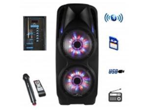 BeFree Sound BFS-7900 2x10 Inch Woofer Portable Bluetooth Powered PA Speaker BeFree Sound BFS-7900 2x10 Inch Woofer Portable Bluetooth Powered PA Speaker